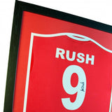 Liverpool F.C. Rush Signed Shirt (Framed)