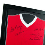 Manchester United F.C. 1958 Busby Babes Signed Shirt (Framed)