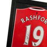 Manchester United F.C. Rashford Signed Shirt (Framed)