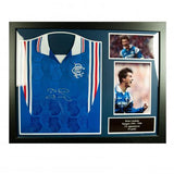 Rangers F.C. Laudrup Signed Shirt (Framed)