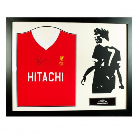 Liverpool F.C. Dalglish Signed Shirt Silhouette