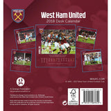 West Ham United F.C. Desktop Calendar 2018