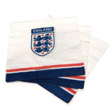 England F.A. Pack of 16 Party Napkins