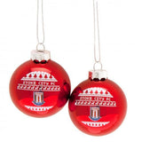 Stoke City F.C. 2pk Nordic Baubles