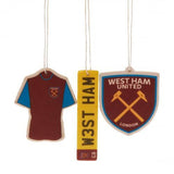 West Ham United F.C. 3pk Air Freshener