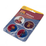 F.C. Barcelona 3D Stickers 4pk Iniesta