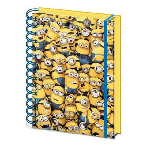 Despicable Me A5 Notebook 3D Minions
