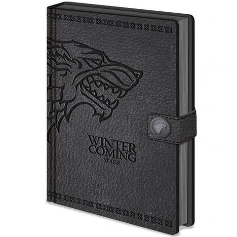 Game Of Thrones Premium Notebook Stark