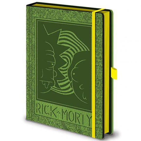Rick And Morty Premium Notebook