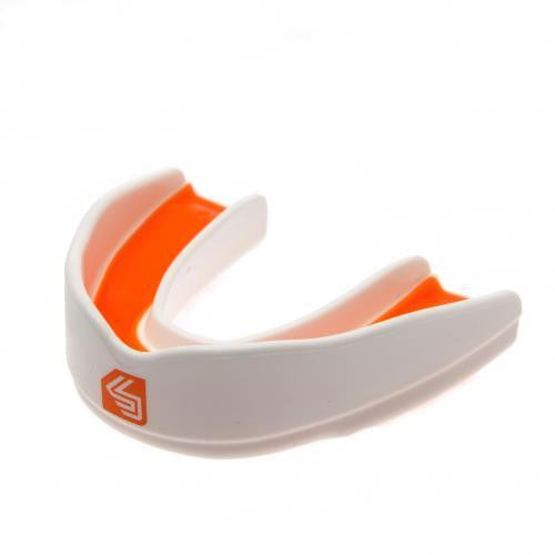 Shock Doctor Ultra Rugby Mouthguard Youths - White - Orange