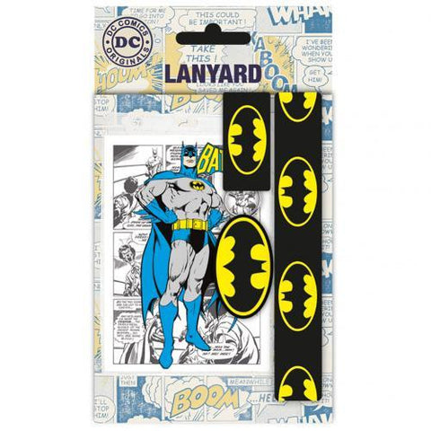 Batman Lanyard &amp;amp; Keyring Set