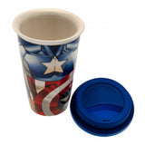 Captain America Ceramic Travel Mug