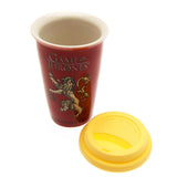 Game Of Thrones Ceramic Travel Mug Lannister