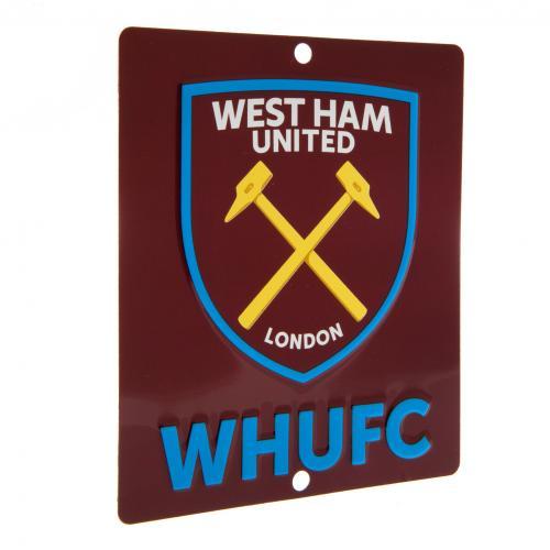 West Ham United F.C. Window Sign SQ