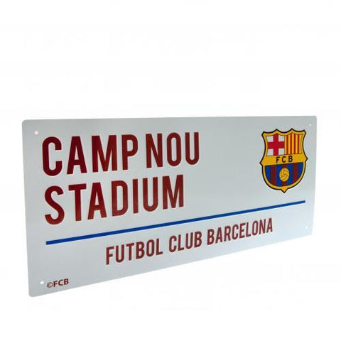 F.C. Barcelona Street Sign