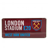 West Ham United F.C. Street Sign CL