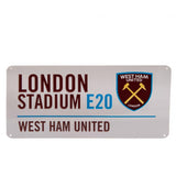 West Ham United F.C. Street Sign