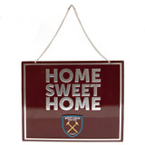 West Ham United F.C. Home Sweet Home Sign