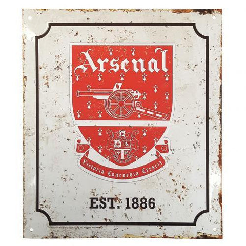 Arsenal F.C. Retro Logo Sign