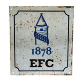 Everton F.C. Retro Logo Sign