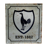 Tottenham Hotspur F.C. Retro Logo Sign