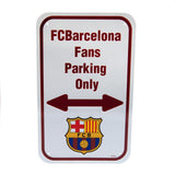 F.C. Barcelona No Parking Sign