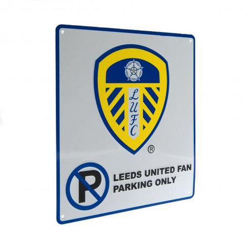 Leeds United F.C. No Parking Sign