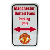 Manchester United F.C. No Parking Sign