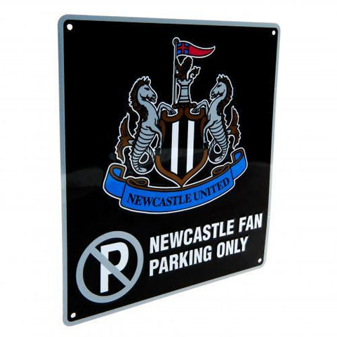 Newcastle United F.C. No Parking Sign