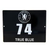 Chelsea F.C. Metal Door Plaque