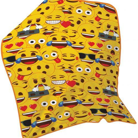 Emoji Fleece Blanket