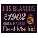 Real Madrid F.C. Sherpa Fleece Blanket