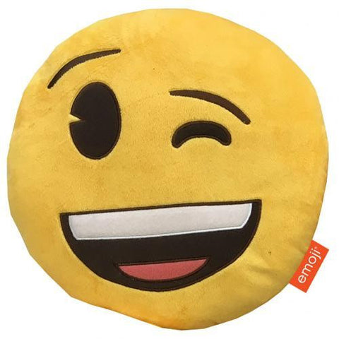 Emoji Cushion Winking