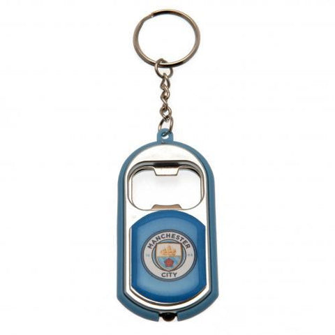 Manchester City F.C. Key Ring Torch Bottle Opener