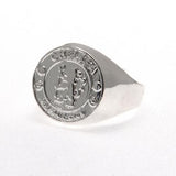 Chelsea F.C. Silver Plated Crest Ring Medium