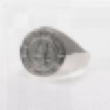 Everton F.C. Silver Plated Crest Ring Small