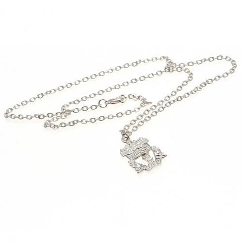 Liverpool F.C. Silver Plated Pendant &amp;amp; Chain CR