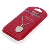Arsenal F.C. Silver Plated Pendant &amp;amp; Chain XL