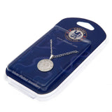 Chelsea F.C. Silver Plated Pendant &amp;amp; Chain XL