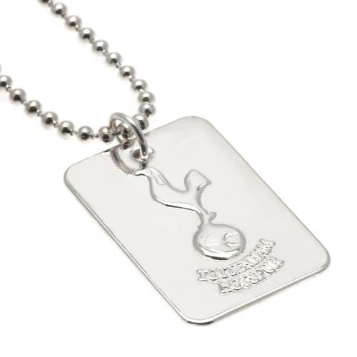 Tottenham Hotspur F.C. Silver Plated Dog Tag &amp;amp; Chain