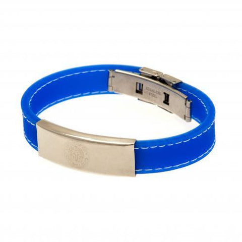 Leicester City F.C. Stitched Silicone Bracelet BL