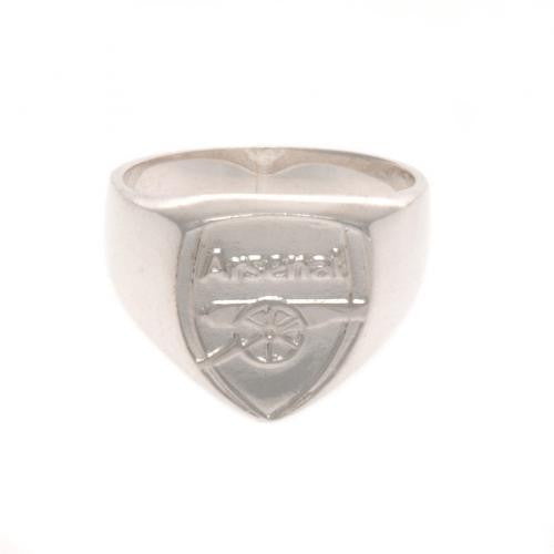 Arsenal F.C. Sterling Silver Ring Small