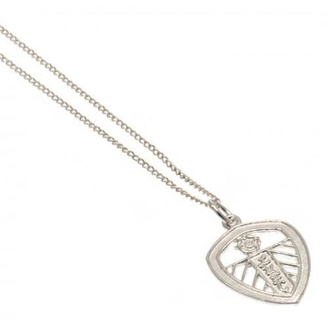 Leeds United F.C. Sterling Silver Pendant &amp;amp; Chain