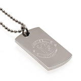 Chelsea F.C. Engraved Crest Dog Tag &amp;amp; Chain