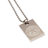 Leicester City F.C. Dog Tag &amp;amp; Chain