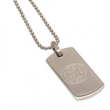 Leicester City F.C. Narrow Dog Tag &amp;amp; Chain