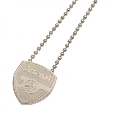Arsenal F.C. Stainless Steel Pendant &amp;amp; Chain