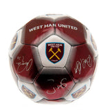 West Ham United F.C. Skill Ball Signature