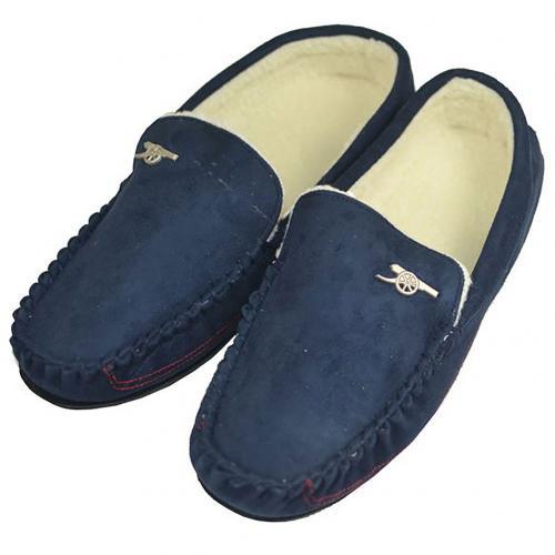 Arsenal F.C. Mens Moccasins 7-8 NV