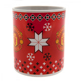 Manchester United F.C. Christmas Mug